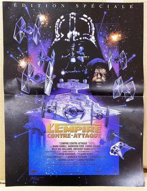 Star Wars L Empire contre attaque Edition Spéciale Affiche 40x60cm