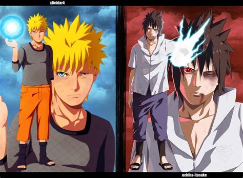 Naruto vs Sasuke Luis Díaz 童顔 Naruto vs sasuke Naruto uzumaki art