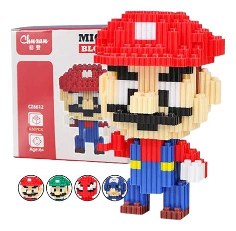 Set Blocks Armables Mario Bross Mini Bloques Mercadolibre