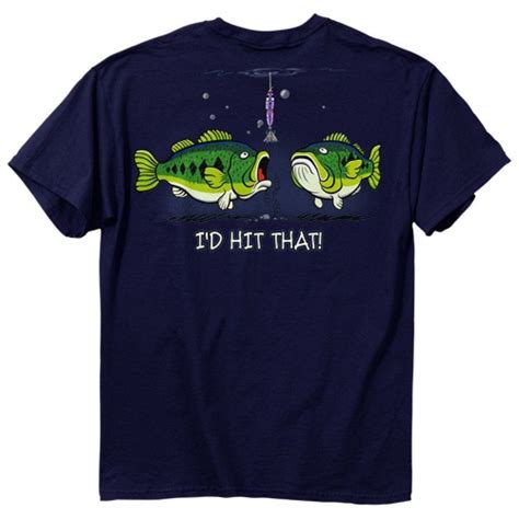 New Id Hit That Bass Fish T Shirt New Fishing Shirt Funny Shirt