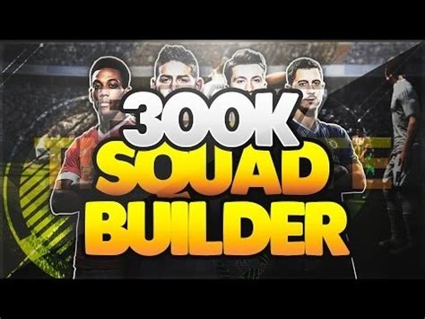 Fifa Ultimate Team K Squad Builder Youtube