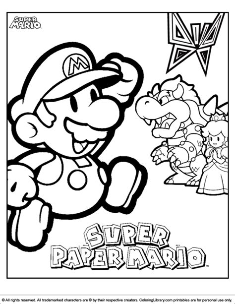 Meilleur Coloriage Imprimer Mario Bros Pics Voyager En Solo