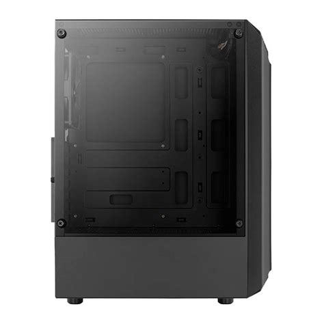 Gabinete Gamer Aerocool Bionic V1 RGB Mid Tower Lateral De Vidro