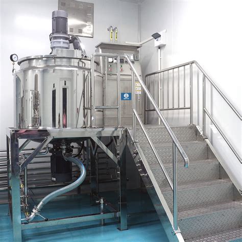 Mixing Tank With Agitator Blender Mixer For Liquid Soap Detergent