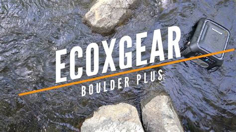 Eco Boulder Plus- EcoXGear Speaker Review - Campinghand