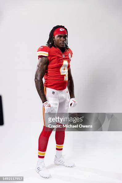 Rashee Rice Of The Kansas City Chiefs Poses For A Portrait During The