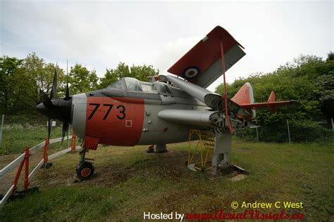 Aerial Visuals Airframe Dossier Fairey Gannet T 5 S N XG883 RN C