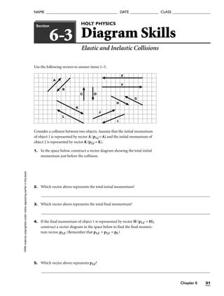 Section Reviews All Holt Physics Pdf Worksheets Library