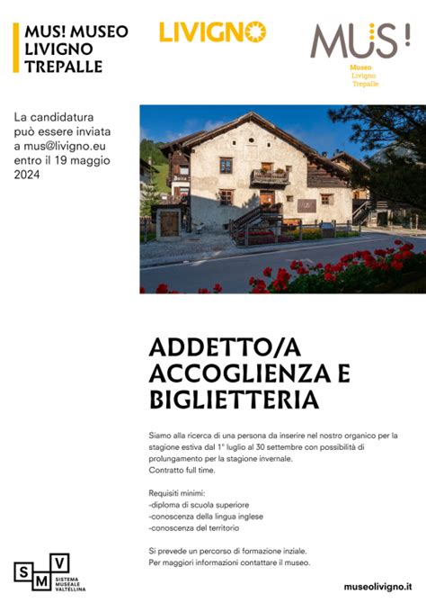 Ricerca Personale Stagione Estiva Museolivigno It