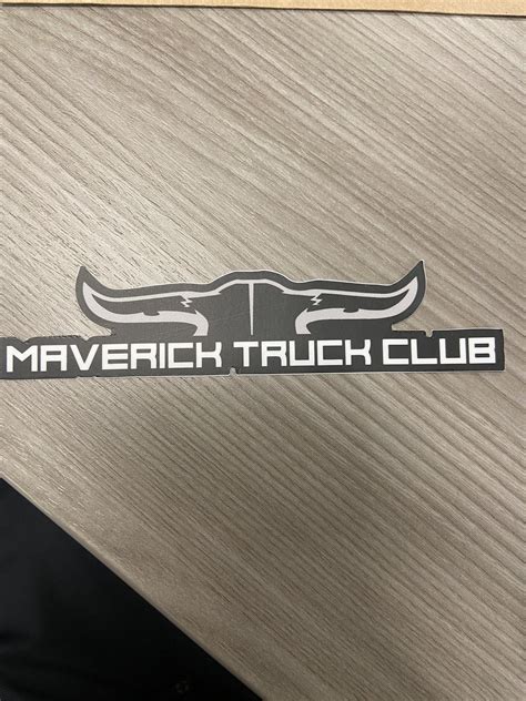 Booyah! Truck club sticker has arrived. | MaverickTruckClub - 2022 ...