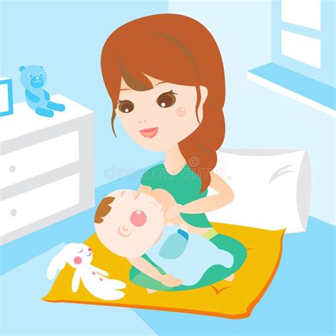 Breast Feeding Vector Sign Stock Vector Illustration Of Motherhood