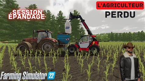 Laboure semi épandage L agriculteur perdu Episode 47 Farming