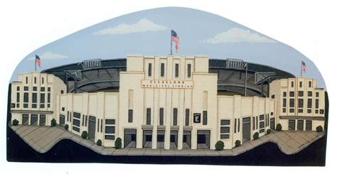 Cleveland Municipal Stadium Replica Former Home of Cleveland Indians ...