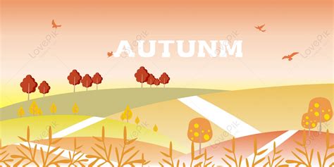 Fall Vector Background Download Free | Banner Background Image on Lovepik | 400057141