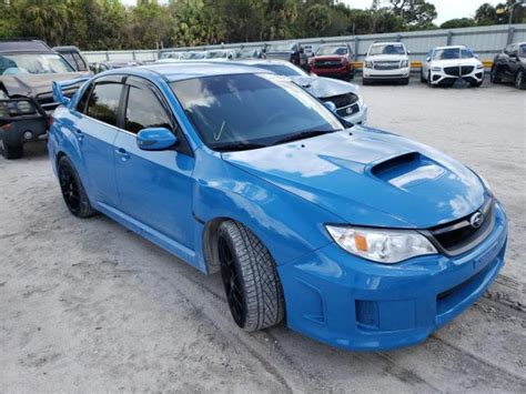 2014 Subaru Impreza Wrx Sti JF1GV8J64EL013007 Bid History BidCars