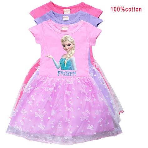 Robes Anna Elsa Pour Filles V Tements Reine Des Neiges Pour Enfants