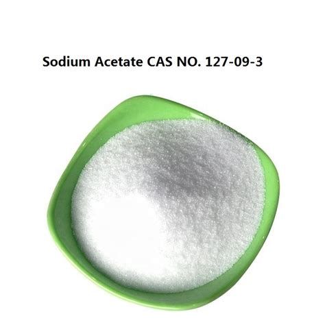 99 Min Purity Food Grade Sodium Diacetate CAS No 127 09 3 Sodium