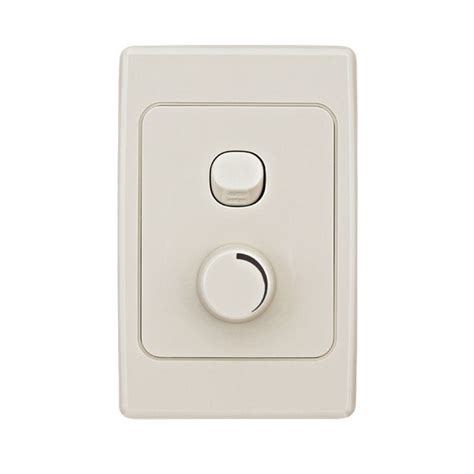 Light Dimmer Switch 2000 Clipsal Rotating Recessed Plastic