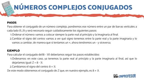 Qué son los números complejos CONJUGADOS con EJEMPLOS y EJERCICIOS