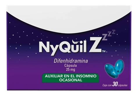 Nyquil Z Caja Con 30 Pastillas Para Dormir Profundamente MercadoLibre