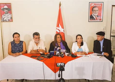 El FMLN no apoya proyecto de una nueva Ley de Amnistía Diario La Página