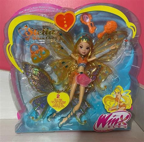 Winx Mattel Enchantix Stella Puppe Etsy De