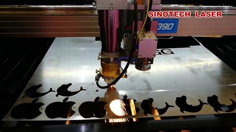 Co2 Laser 150w Metal And Non Metal Cutting Machine Youtube