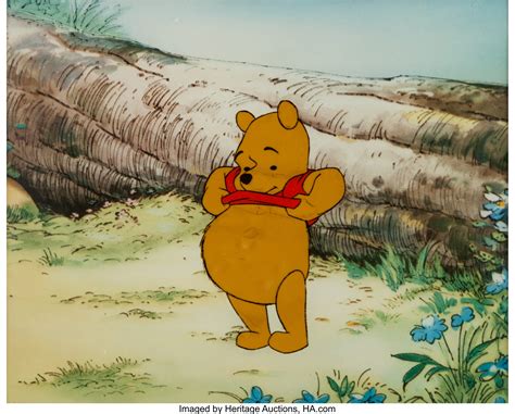 Winnie the Pooh and the Blustery Day Production Cel (Walt Disney, | Lot #96188 | Heritage Auctions