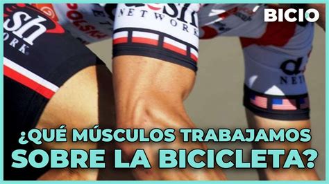 Qué MÚSCULOS se trabajan EN LA BICICLETA YouTube