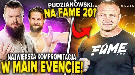 ILE ZAROBIŁ FABIJAŃSKI NA FAME PUDZIANOWSKI NA FAME MMA 20 NAJWIĘKSZA