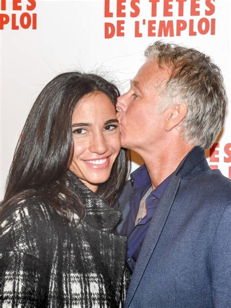 Photo Franck Dubosc et sa femme Danièle Avant première du film Les