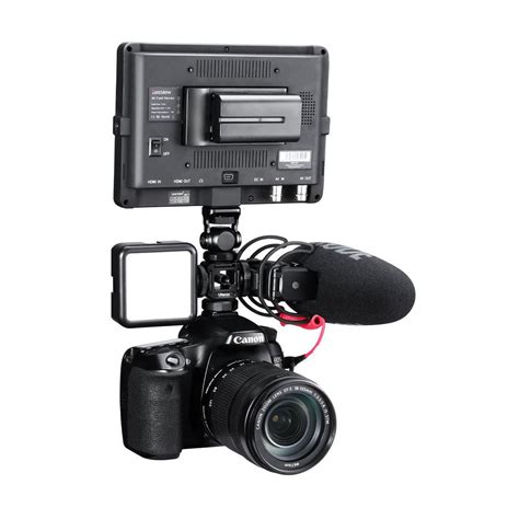 ULANZI PT Triple Hot Cold Shoe Mount Adapter For Mic LED Flash Matrix Camera Toko Kamera