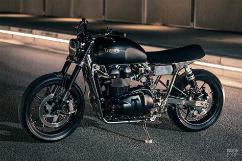 Built To Shred A Thruxton Custom From Fcr Original Bike Exif