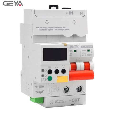 Geya Gyrc Zn P A Wifi Circuit Breaker Smart Tuya Single Phase