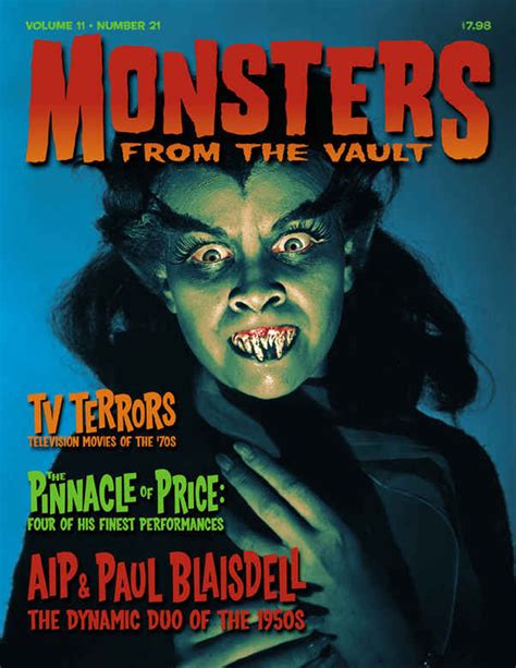 Monsters From The Vault 21 Magazine