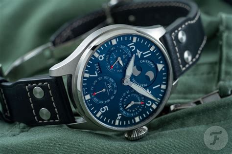 Soaring High Above The Clouds With The Iwc Big Pilot Perpetual Calendar