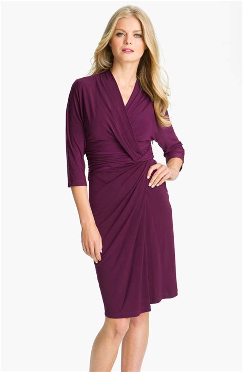 Suzi Chin For Maggy Boutique Surplice Jersey Dress Nordstrom