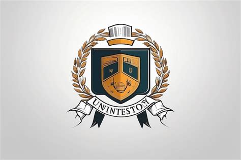 Premium Photo School Crest Logo Template