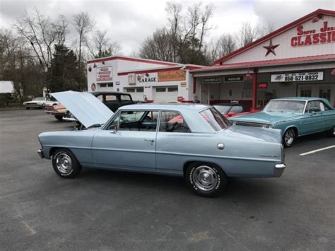 1967 Chevrolet Ii Nova 2 Door Sedan Fully Restored 327 350 Turbo Must