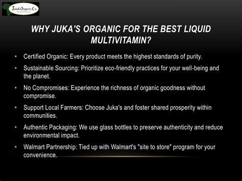 Ppt Buy Juka S Organic’s Liquid Vitamins To Elevate Your Powerpoint Presentation Id 12883005