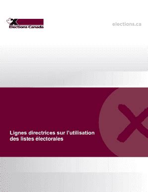 Remplissable En Ligne Lignes Directrices Relativesl Utilisation Des