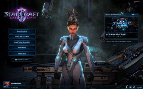 Starcraft Heart Of The Swarm Ui Starcraft Portal Blog Starcraft