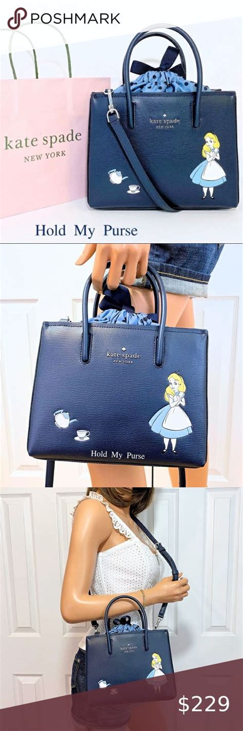 Kate Spade X Disney Bag Alice In Wonderland Crossbody Purse Or Handbag