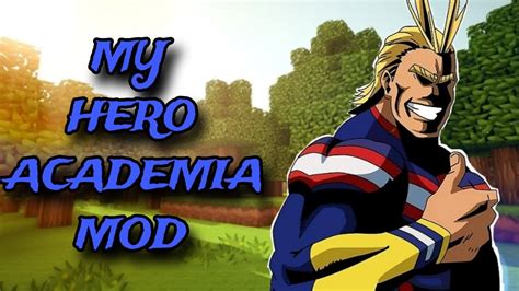 Best My Hero Academia Mod For Minecraft Bedrock Edition Youtube