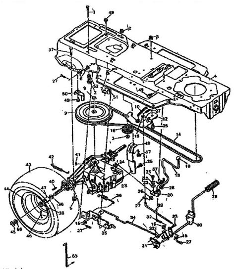 Craftsman M220 Lawn Mower Parts Diagram