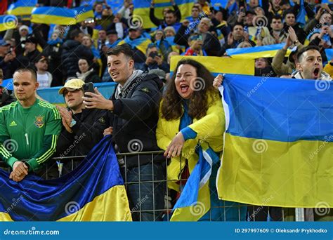 Uefa Euro Qualifying Round Ukraine Italy Editorial Stock Image