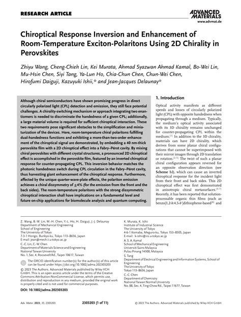 PDF Chiroptical Response Inversion And Enhancement Of Room