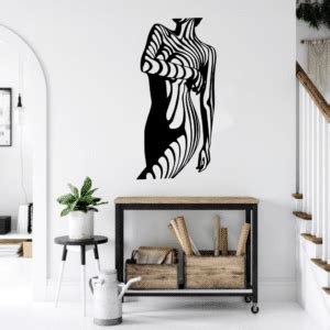 Naked Lady Wall Decor Free Vector Dezin