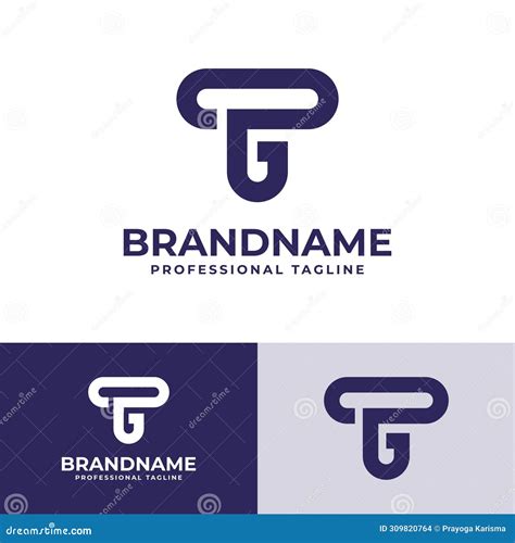 Letters Tg Monogram Logo Suitable For Business With Tg Or Gt Initials