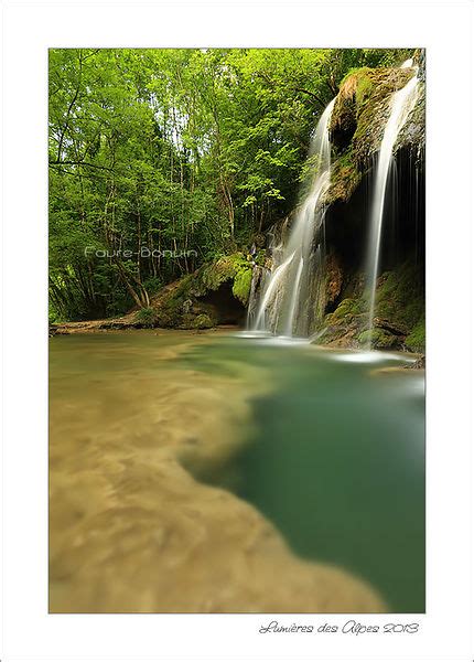 Lumières des Alpes Cascade des Tufs Jura